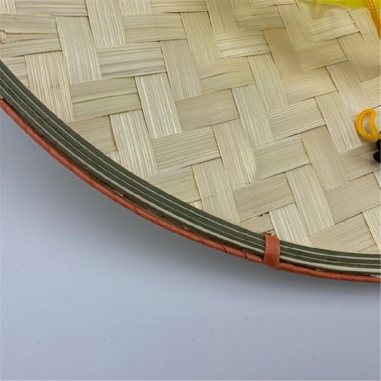 Asian Bamboo Weave Hat Provides Superior Comfort and Protection Ideal for Outdoor Tasks and Themed Celebrations