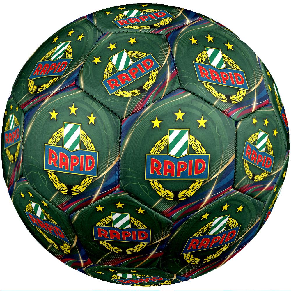 Rapid Wien FC Size 5 Standard Football Durable Training Match Soccer Ball for Adult Outdoor Sports