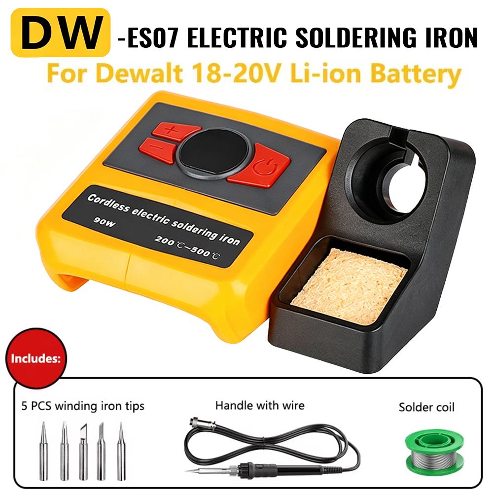 NEW Portable Cordless Soldering for Makita/Milwaukee/Bosch 18/11V Li-ion Battery Station Lithium Soldering Iron for DIY Projects