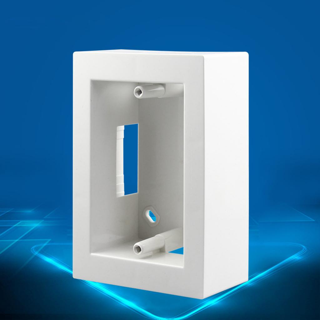 Multifunction Electrical Junction Box US Style SurfaceMount Box Plastic Enclosure Simple Installation for Household