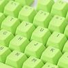 106 Keys PBT Backlight Keycaps Replacement Solid Color for Mechanical Keyboard