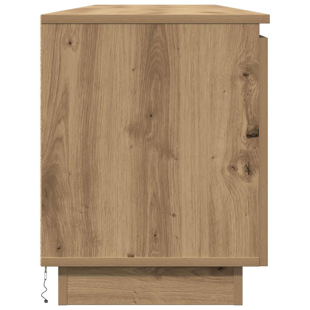 TV Cabinet Artisan Oak 180 x 38 x 49 cm Particleboard