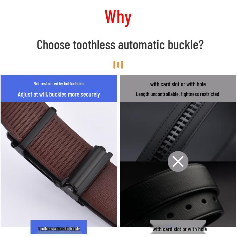 Playboy Men's Automatic Buckle Casual Belt