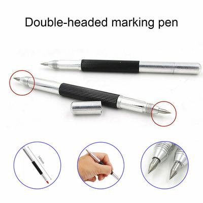 Construction Marking Tools Tungsten Steel Made Scribing Pen Tip Scriber Ceramics Glass Engraving