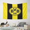 Borussia Dortmund Wzór Logo Dekoracja Ścienna Gobelin Dekoracyjny Wystrój Domu do Sypialni i Salonu