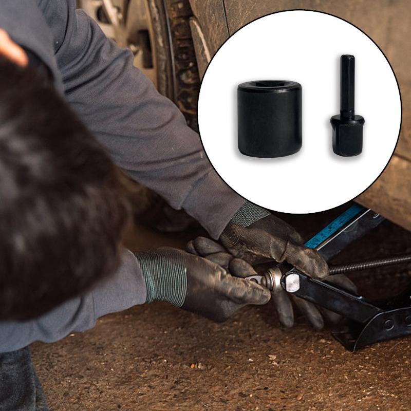 Universal Impact Wrenches Socket Adapter Converter Suitable For Trailer Vehicle Tire Changing Strong Steel Jacking Tool