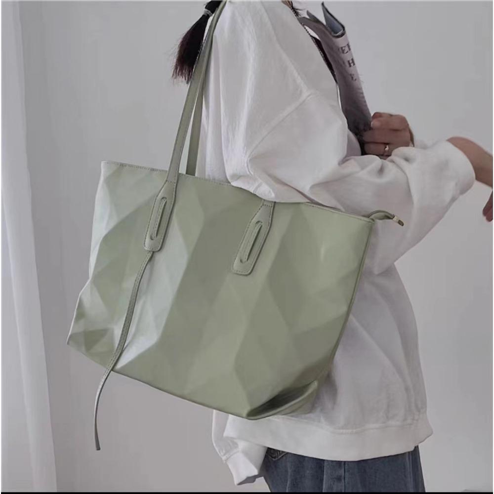 

Сумка-тоут большой вместимости, сумка для поездок на работу, на плечо, подмышку, женская сумка светло-зеленый