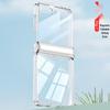 Samsung ZFlip7 Foldable Screen Magnetic Transparent Phone Case with Integrated Airbag