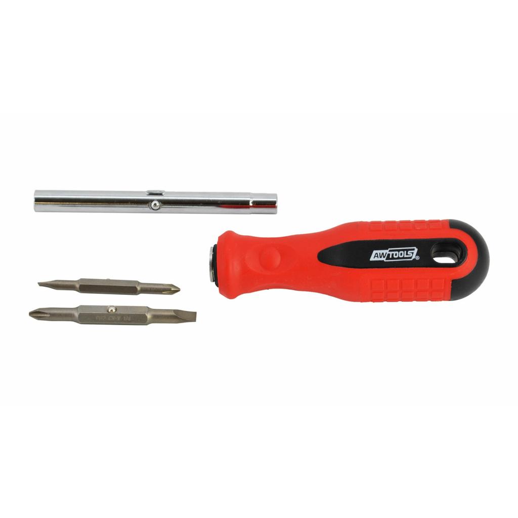 AW Tools 6-In-1 Screwdriver Set (Pack of 4)