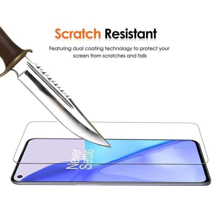 Lot -4 Verre Trempé pour One Plus 8 (6,55") - E.F.CONNECTION - Films Verre Trempé Ecran Haute Résistance