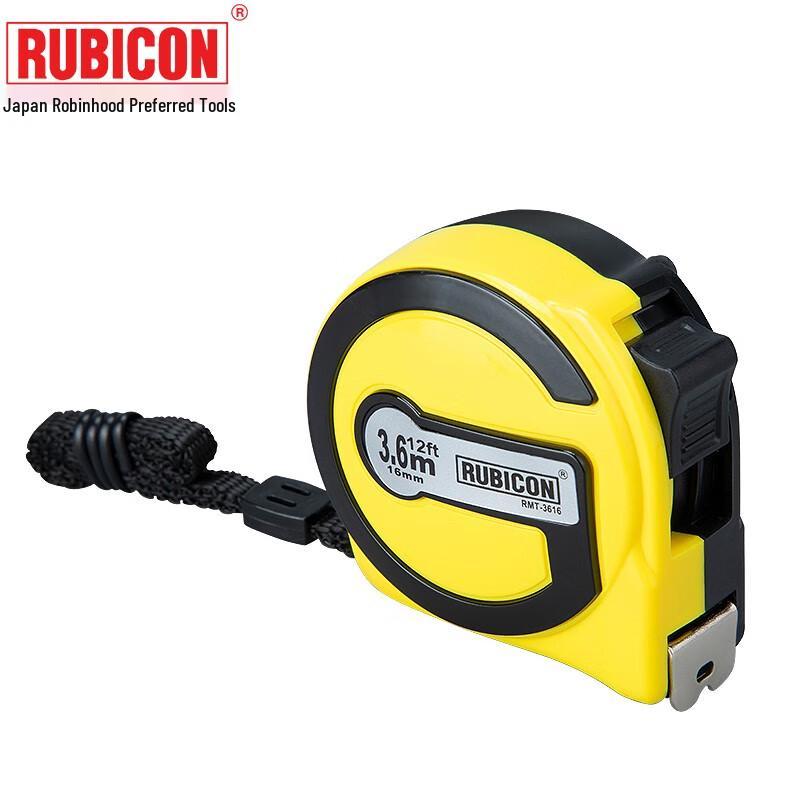 RUBICON RMT-3616 Industrial Nylon Coated Tape Measure
