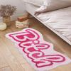 Funny Cute Rugs for Bedroom Bathroom Dorm Kitchen Non Slip Rubber Backed Machine Washable,Funky Cool Rugs Colorful Fluffy Shaggy Bedside Accent Rug