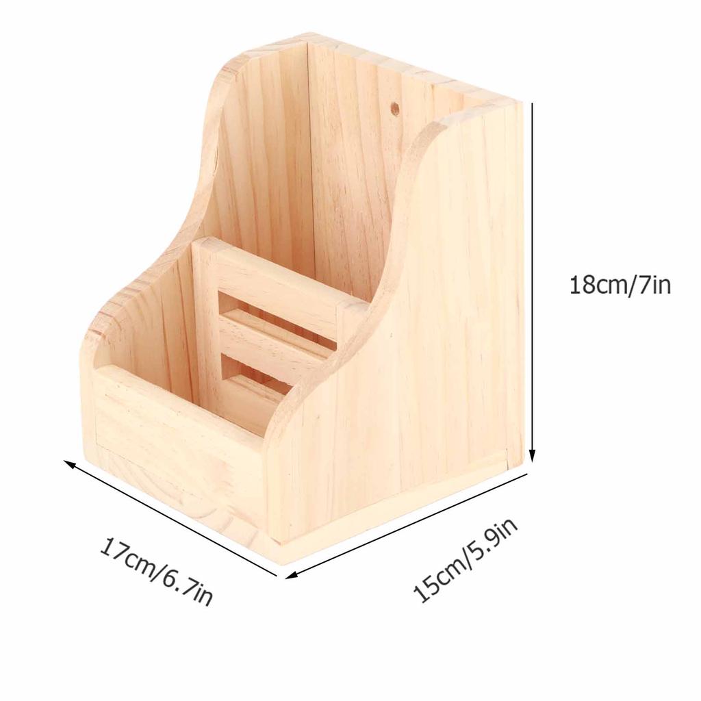 Kaninchen Heuraufe Holz Futterkrippe Heuspender Holzgestell für Kaninchen Meerschweinchen