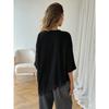 New Slanted Bottom Lace Splicing Short Sleeve T-shirt Sweet Irregular Top for Women Solid O Neck Loose Elegant Fashion Casual Office Blouse Basic Tees