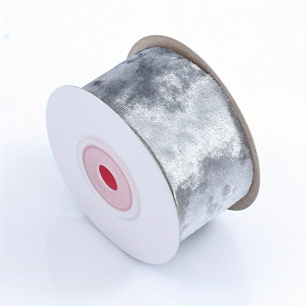 1roll Velvet Ribbon Wide Wired Velvet Ribbon for Wreaths Flower Bouquet Photography Dress Sash Wedding Decor 10 Yards Gift Packing Tape