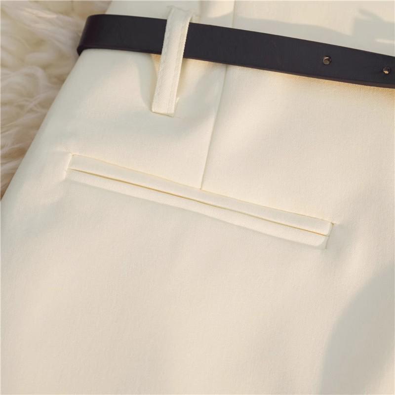 Women's Gray Textured Culottes - High Waist A-Line for Spring/Summer 2025