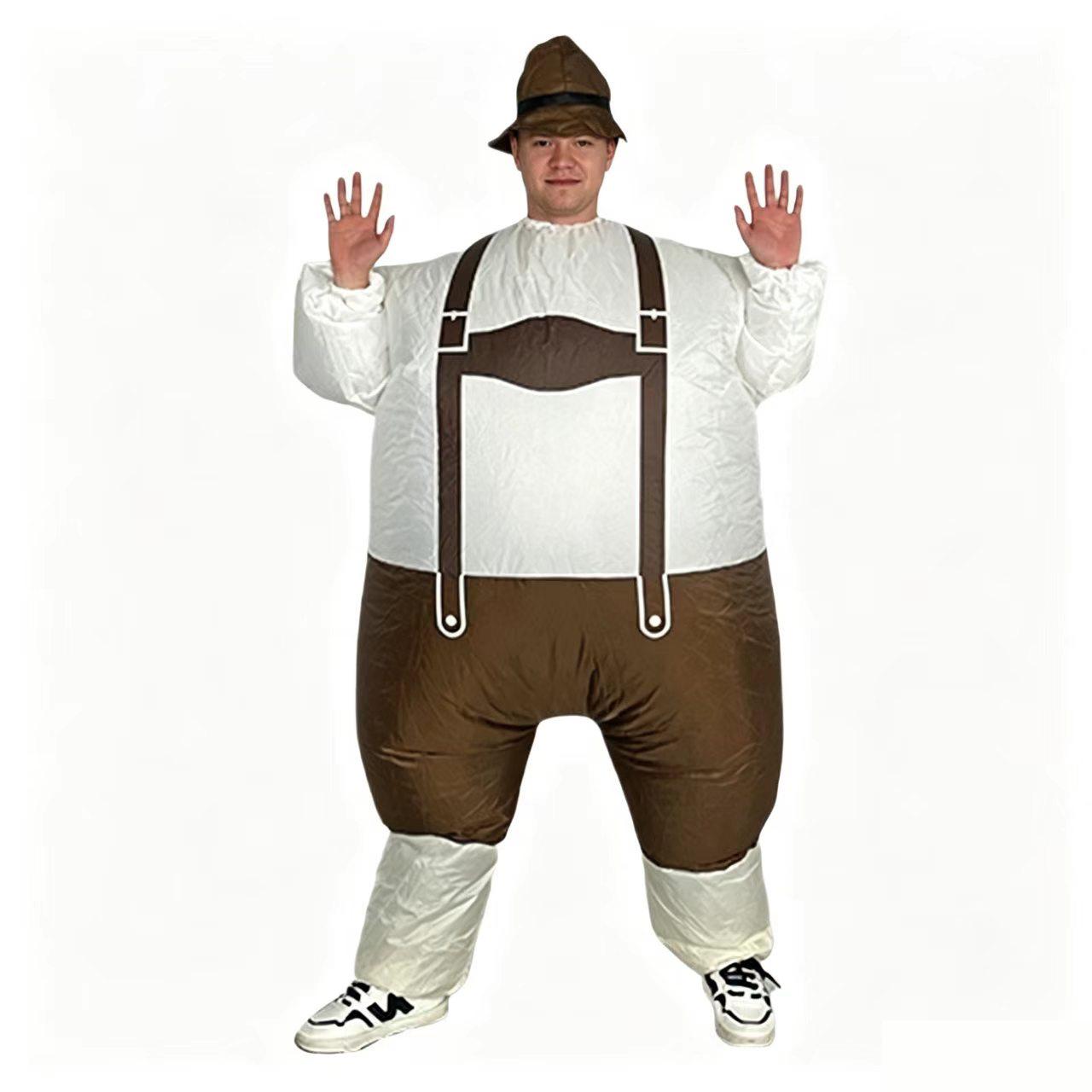 Halloween radošs piepūšams kostīms kosplejam deju