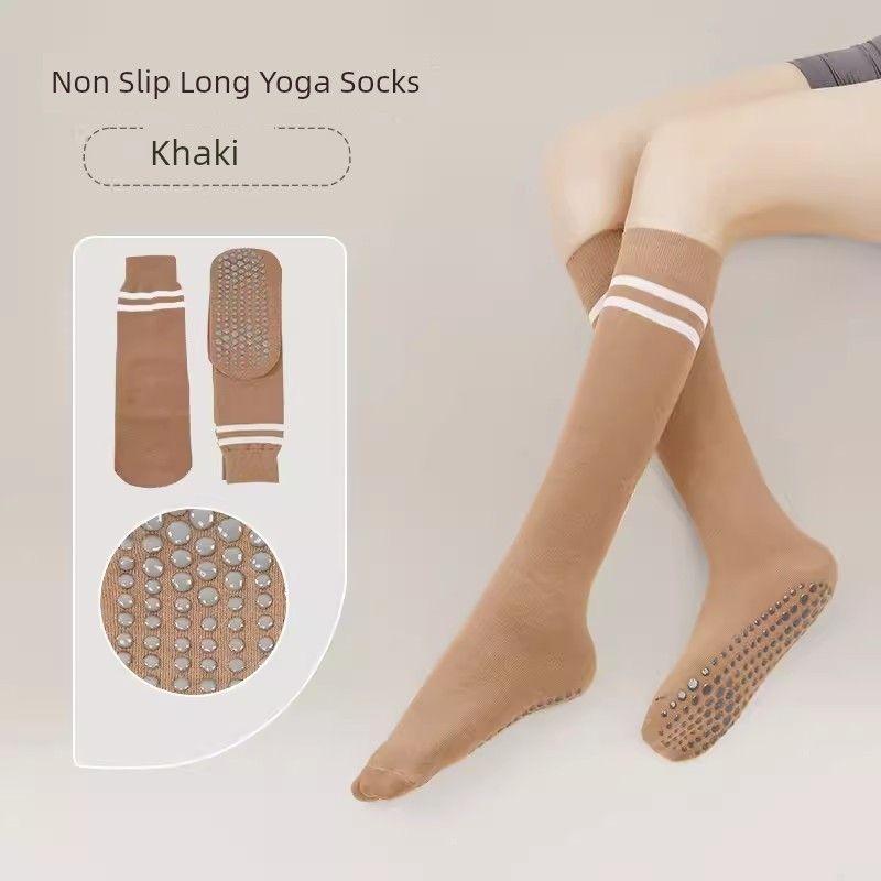 

Носки для йоги Нескользящие Профессиональные Женские Гольфы Для Занятий Фитнесом В Помещении Носки для Йоги Нескользящие Комнатные Носки Взрослые Носки для Пилатеса Kakh