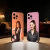 Natalia D-Dyer Phone Case For iPhone17,16,15,14,13,12 Plus,Max Soft Silicone Black Cover