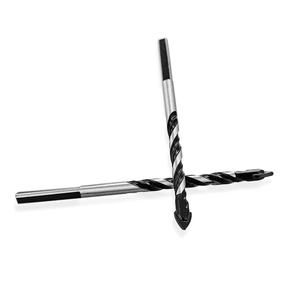 Wiertło 3-12mm 7szt. Ceramiczne Betonowe Szklane Trójkątne Wiertło