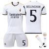 23/24 Novos Kits de Camisa de Treino de Futebol Casa do Real Madrid (Nº 5 BELLINGHAM)