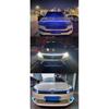 LED Car Hood Atmospheric Light Bar Waterproof Car Exterior Decorative Lighting Decorative Headlights Ambient Light 12V Universal
