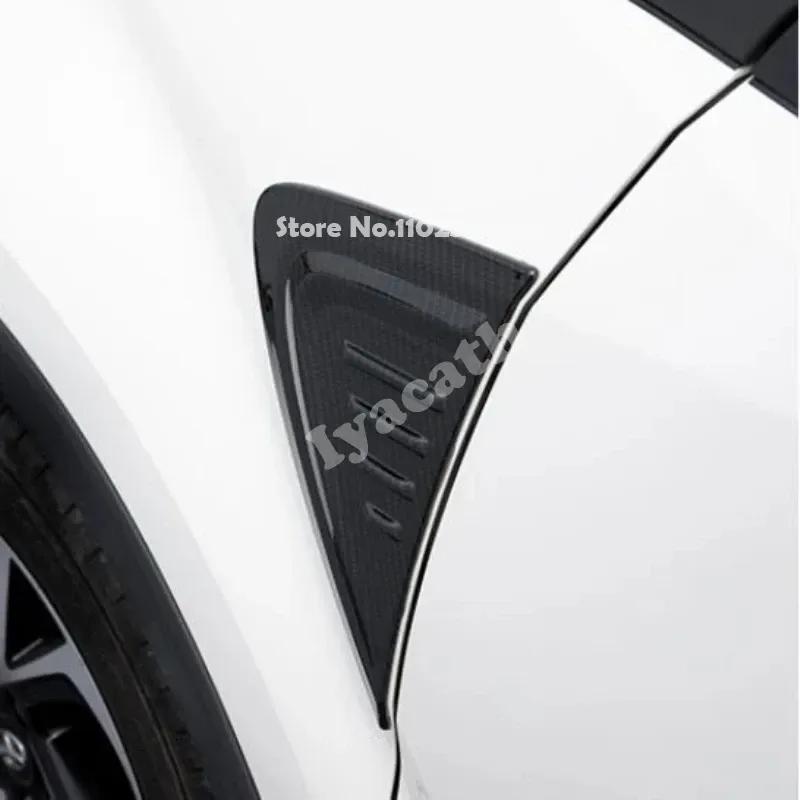 For Toyota  C-HR CHR XA10 2018     Leaf board decorative sticker Side Wing Fender Air Vent Cover Trim Decoration