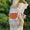Schoolbag1011 new high-value versatile backpack lightweight junior high school girls high school students party schoolbag women travel backpack