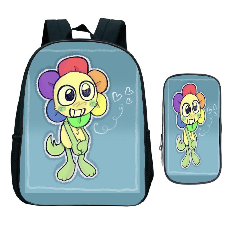 

2pcs Dandy s World Kindergarten Backpack Cartoon Kids School Bag for Nursery Toddler Children School Supplies Baby Bags 15