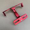 Cross Border Motorcycle Modification Aircraft License Plate Holder Adjustable Aluminum Alloy Bracket Support