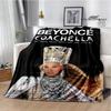 Beyonce Giselle Knowles Bedruckte Decken Flanell Warme Decke Weiche Gemütliche Decke Sofa Bettdecke Reisedecken Geburtstagsgeschenk