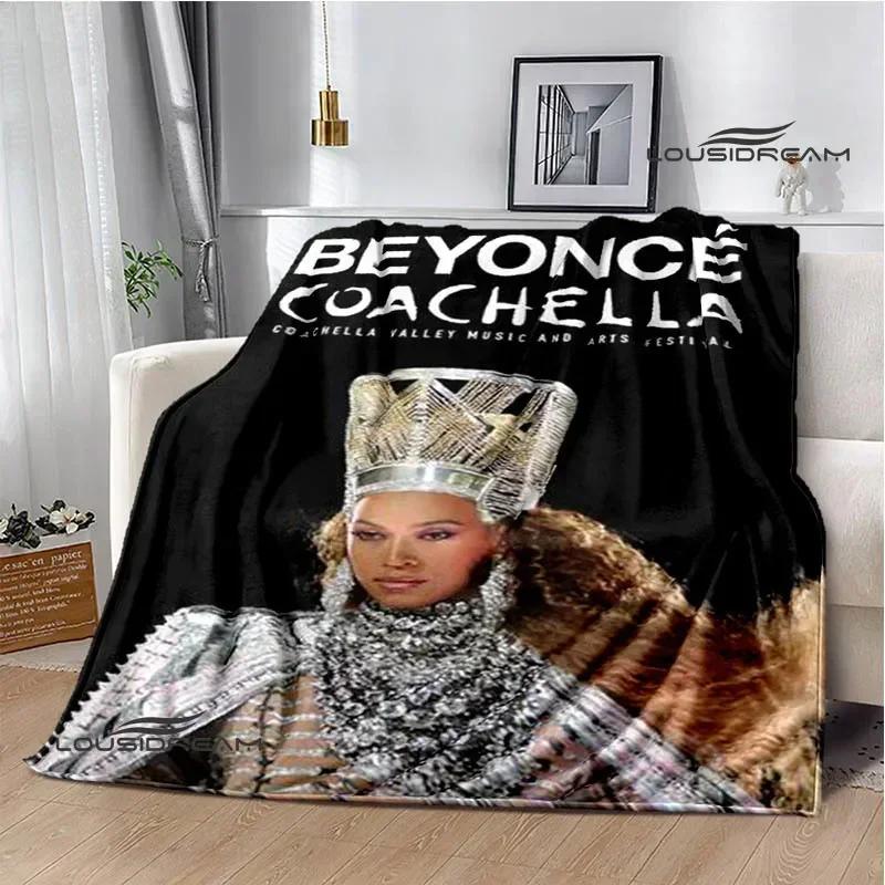 Beyonce Giselle Knowles Bedruckte Decken Flanell Warme Decke Weiche Gemütliche Decke Sofa Bettdecke Reisedecken Geburtstagsgeschenk