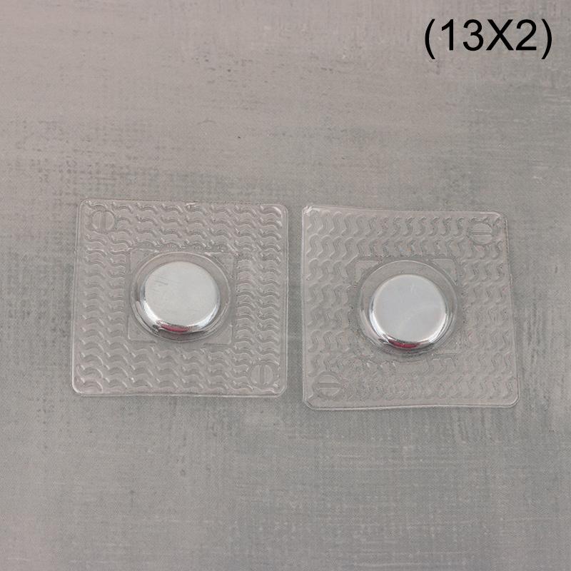 5Pairs PVC Invisible Hidden Metal Strong Magnetic Snaps Button Invisible Sew Magnetic Magnet Fastener For Handbag Clothing