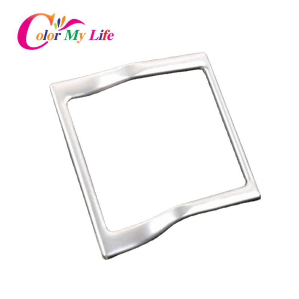 Edelstahl Auto Handbremse Dekoration Trim Schaltpedal Abdeckung Wasser Tasse Aufkleber für Hyundai Tucson 2015 - 2018