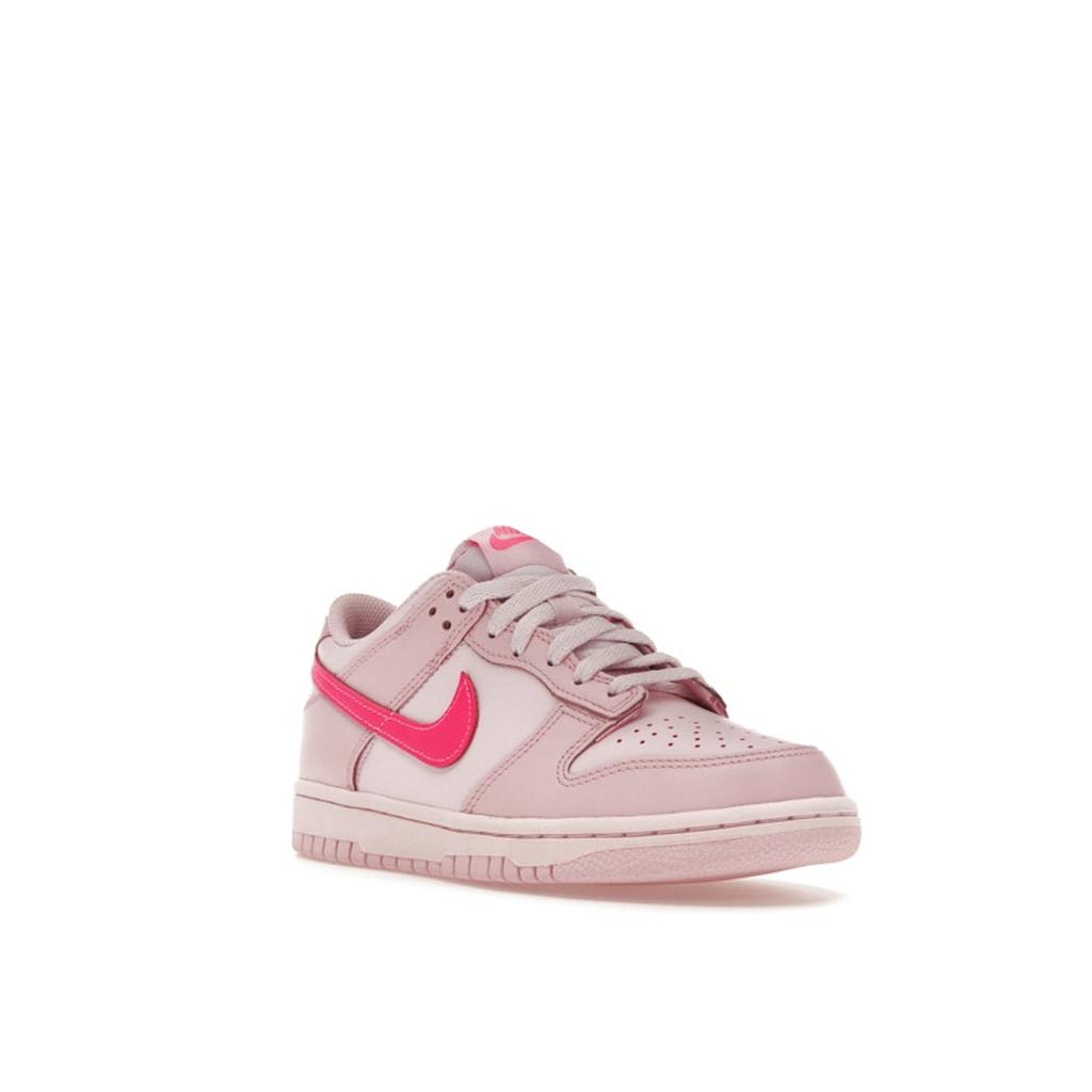 Nike Dunk Low GS Triple Pink Dětské Tenisky Středně-Růžová Hyper-Růžová Růžová-Pěna DH9765-600