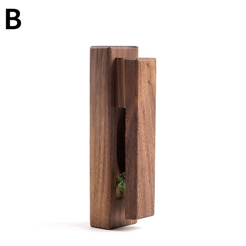 Handtuchhaken Badezimmer Bademantelhaken Küchenlappen-Aufbewahrungsregal Bohrloser Holz-Haken Kleidermantelhaken Heimzubehör