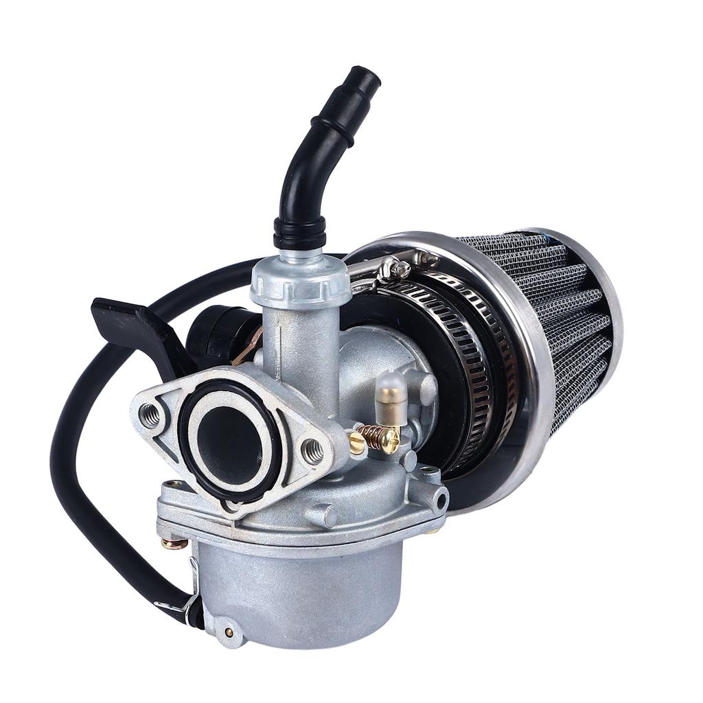 PZ19 Carburetor 19mm Carburetor Air Filter Kit for 50cc 70cc 90cc 110cc 125cc 4 Stroke ATV Go Kart Pit Dirt Bike