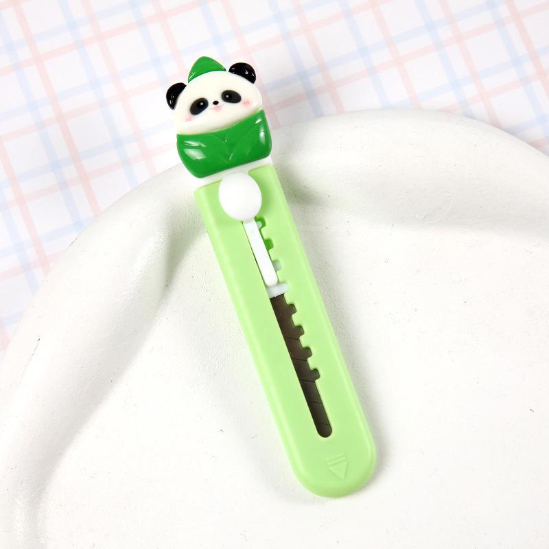 1 Piece Panda Capybara  Art Cutter Utility Knife Mini Student Art DIY Tools Creative Stationery School Supplies
