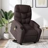VidaXL Electric Massage Recliner, Relaxation Chair with Adjustable Backrest and Footrest, Seat of 3204637