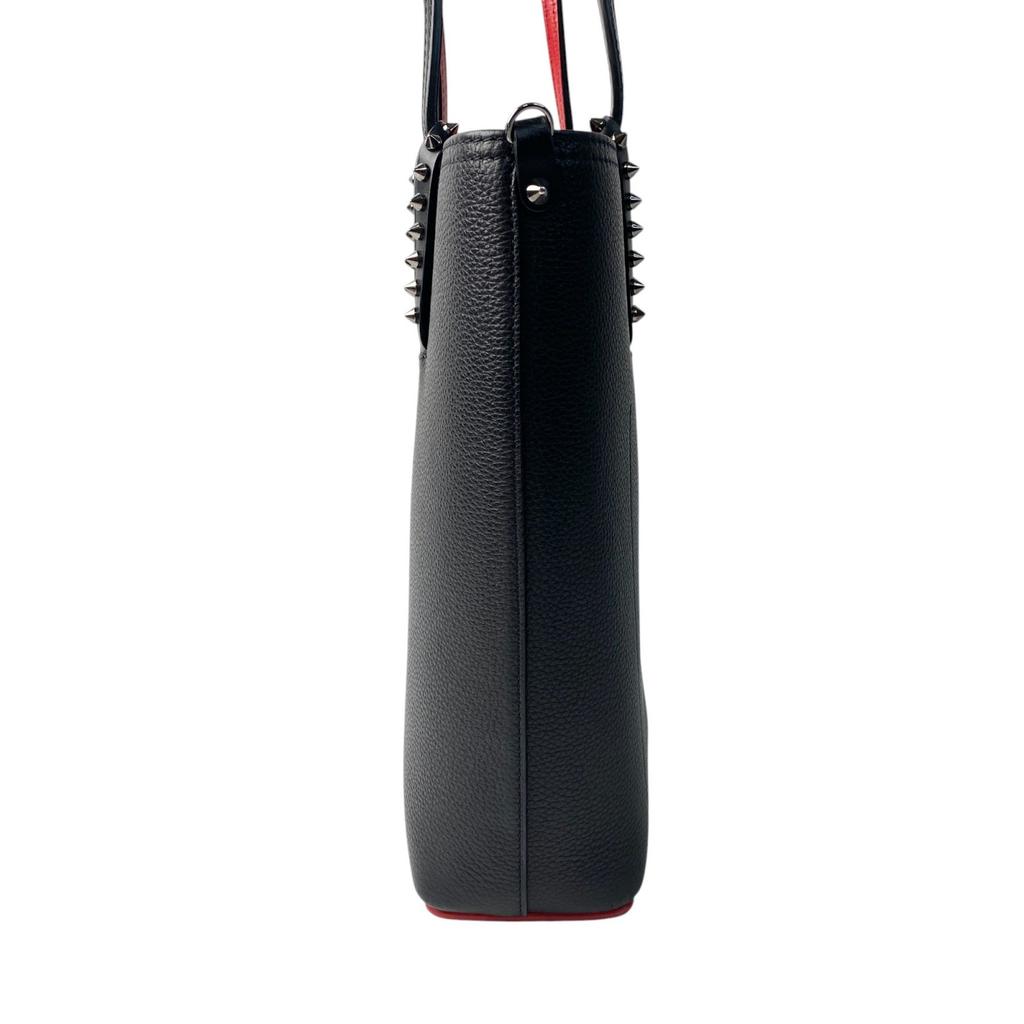 Used Christian LouboutinShoulder Bag black/Red Leather Women