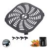 Air Fryers Pad Air Fryers Plate Square Air Fryers Tray Grilling Plate Multifunctional Cooking Tool for 6QT Air Fryers