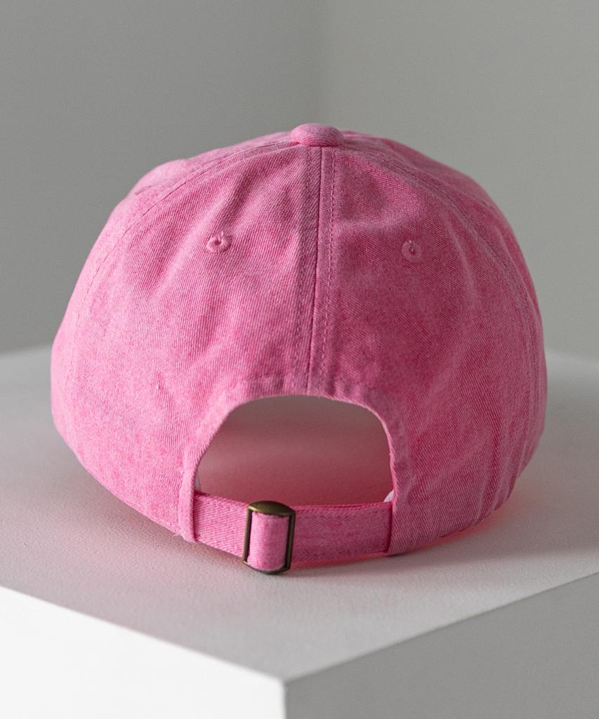 Bichiseuaenkeulim Original Logo Pigment Ball Cap-Pink