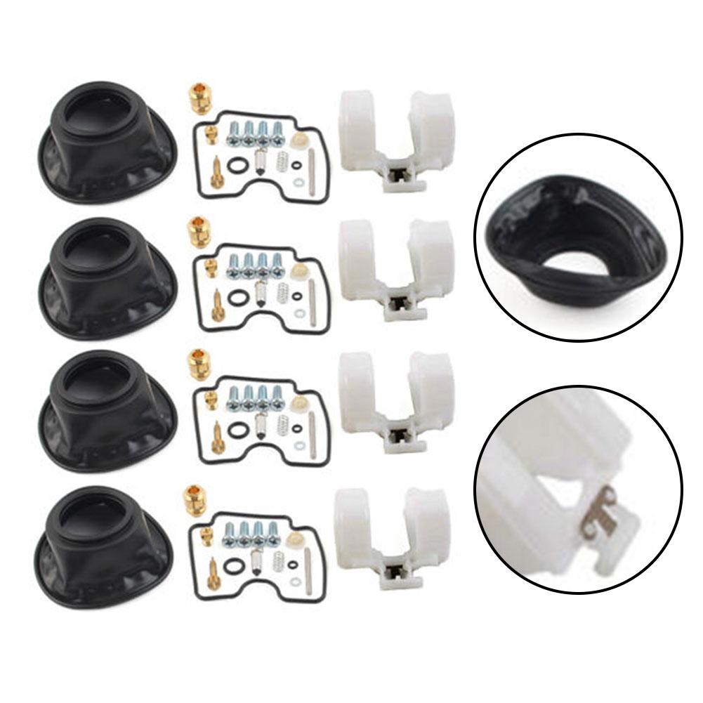 High Quality Carburetor Repair 4Pcs BANDIT CARBURETOR GASKETS For SUZUKI GSF1200 GSF1200S KIT Metal And Rubber
