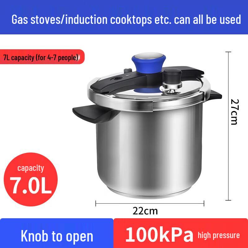 Shuangxi 304 Stainless Steel Clamp-Type Pressure Cooker