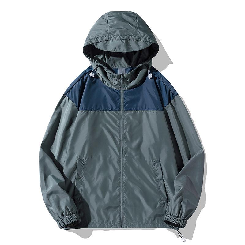 

Уличная солнцезащитная одежда для мужчин летом, тонкий костюм Upf50 + с блокировкой цвета, устойчивый к ультрафиолетовому излучению, костюм для рыбалки, куртка для пары 6XL темно серый