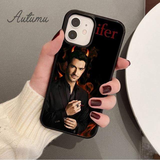 Lucifer TV Phone Case for iPhone 11 12 13 14 Pro Max Mini X XR XS SE 2020 5 6S 7 8 Plus Samsung Galaxy S21 S22 Cover Shell
