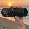 8XMagnification 16x52 Monocular Telescope Waterproof Long Range Spyglass  Hiking Outdoor