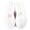 Makellose JIMMY CHOO Niedrige Sneaker ANTIBES/F Antibes Puderrosa Leder Gebraucht