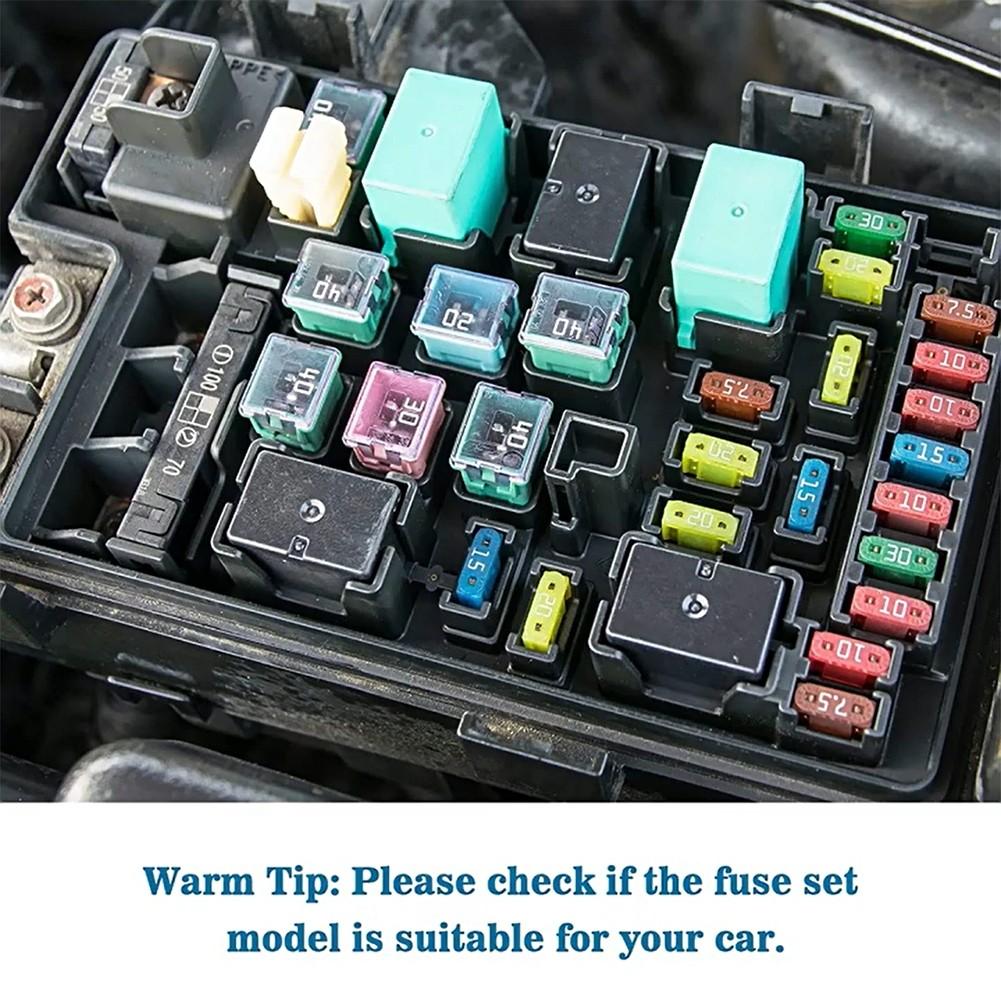 20Pc Car Fuse Combination Kit DC12-32V Low Voltage