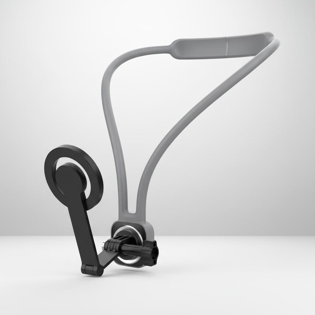 Multifunctional Magnetic Neck Phone Holder 720° Adjustable Sports Camera Accessories for SmartPhone GoPro Cameras